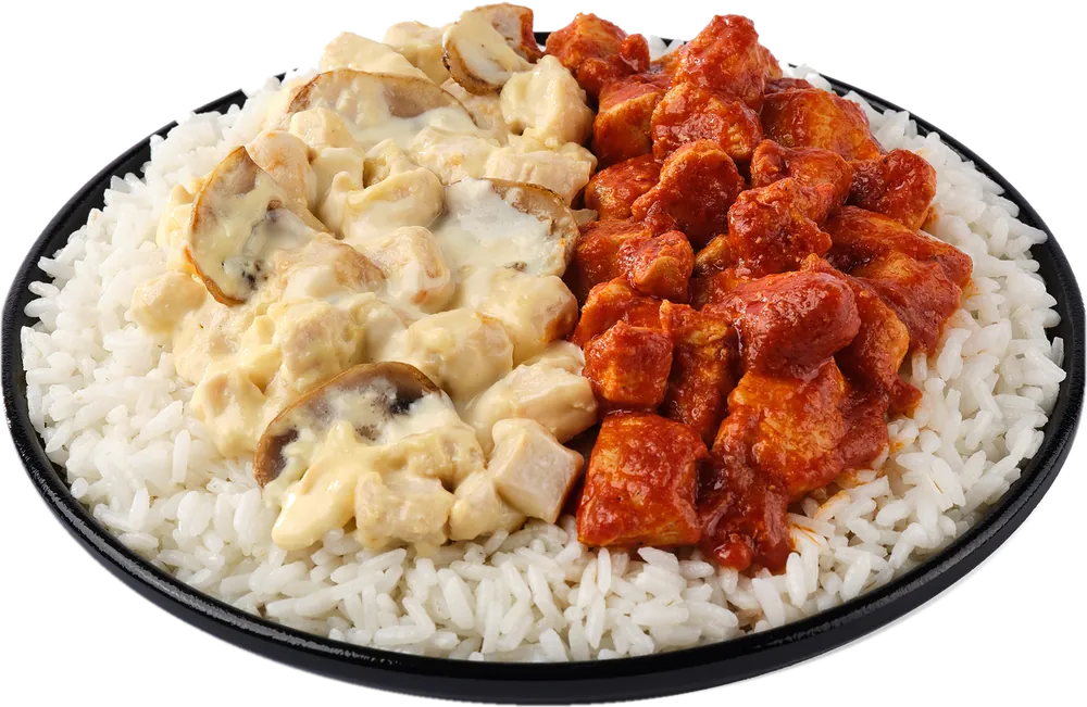 Kremalı mantar ve Napoliten mix tabak