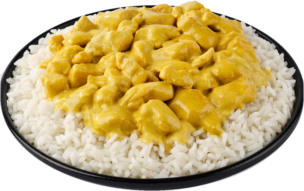 Köri soslu tavuk pilav